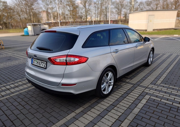 Ford Mondeo cena 62900 przebieg: 75000, rok produkcji 2018 z Szczecin małe 781